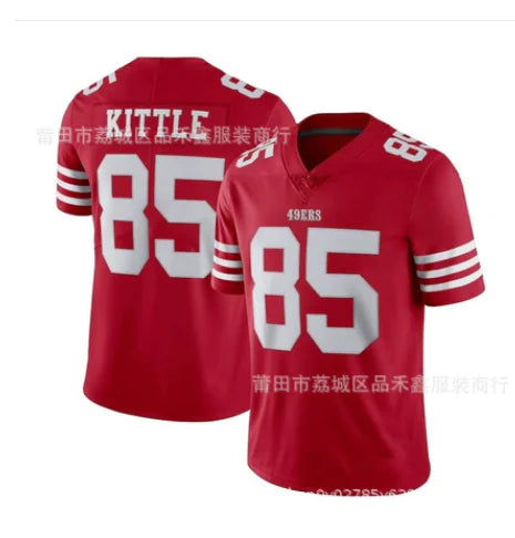 Camiseta roja escarlata de los San Francisco 49ers para hombre