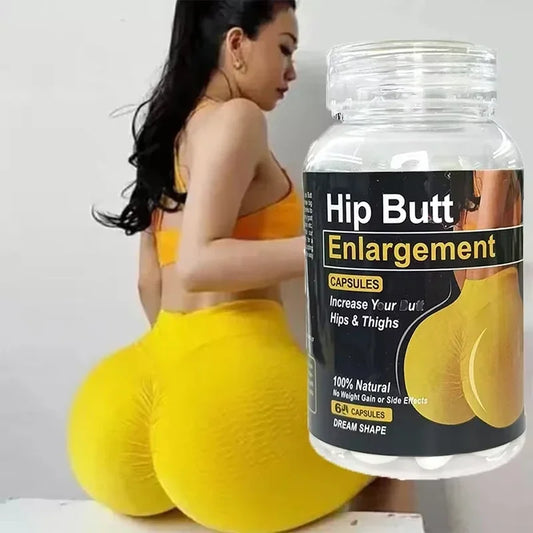 Hip Lifting -  Get the Perfect Hourglass Figure! Natural Hip and Butt Enhancement Formula! - Features:  Full and Shapely Hips &amp; Butt: