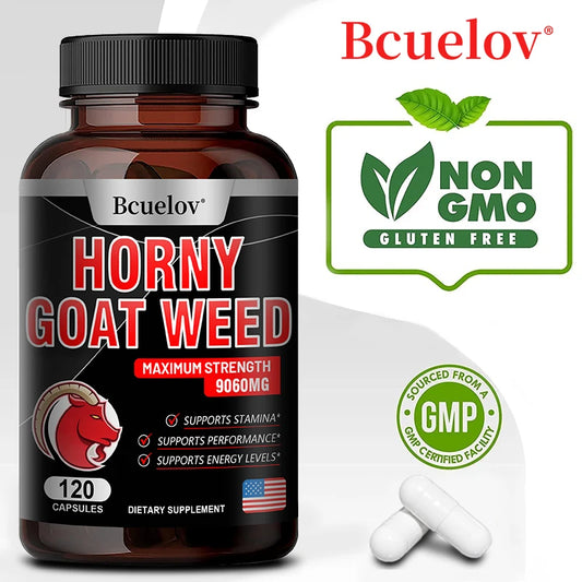 Men's Nutritional Supplements - Support Muscle, Burn Fat, Improve Endurance, Energy and  Sexual Performance