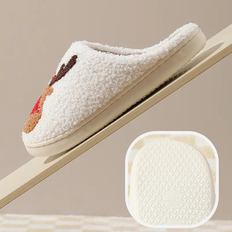 Pantuflas suaves y acogedoras de alce