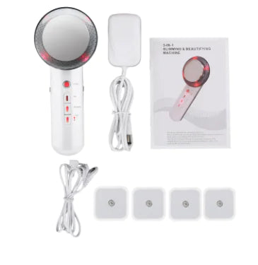 6-in-1 EMS Body Slimming Massager: RF Ultrasonic Cavitation & Anti-Cellulite Fat Burner