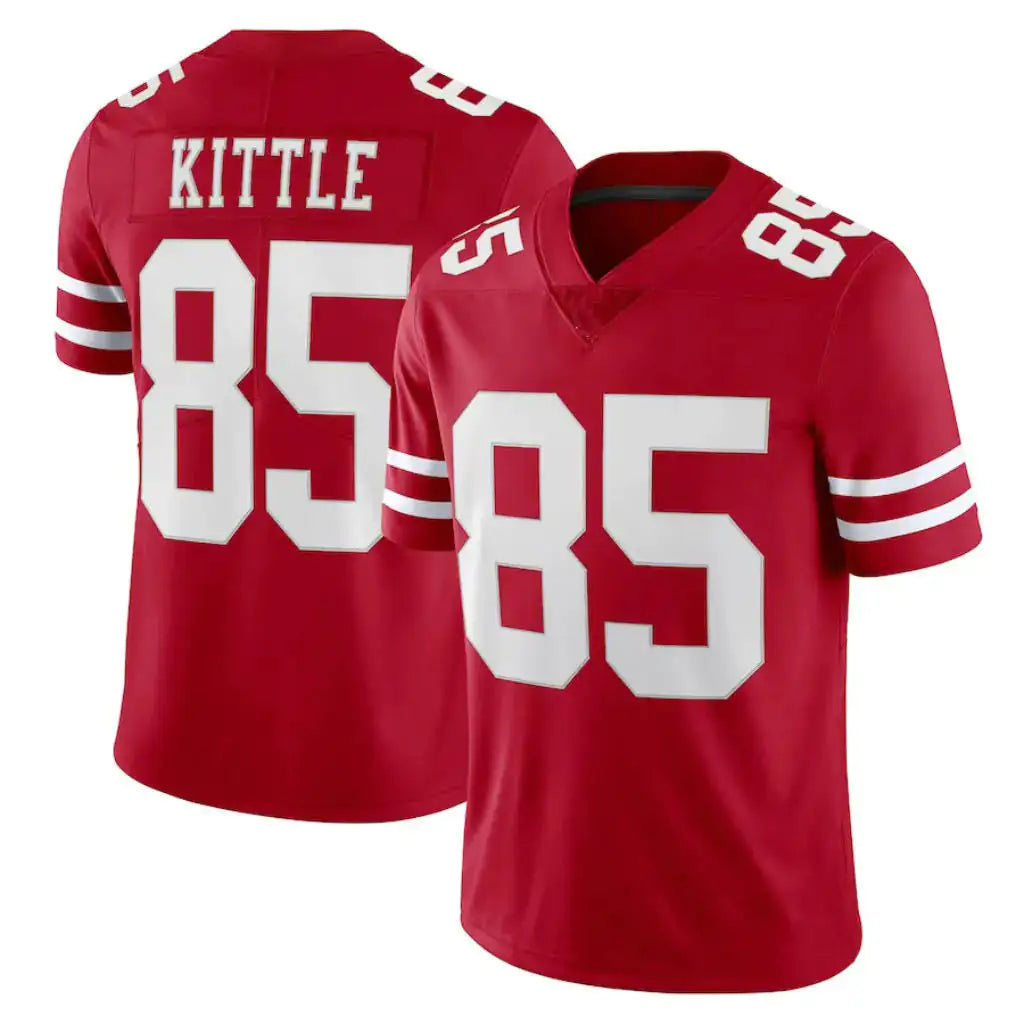 Camiseta roja escarlata de los San Francisco 49ers para hombre