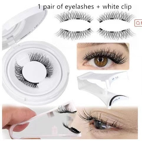 Magnetic Attraction False Eyelashes with Magnetic Clip for a Natural Look