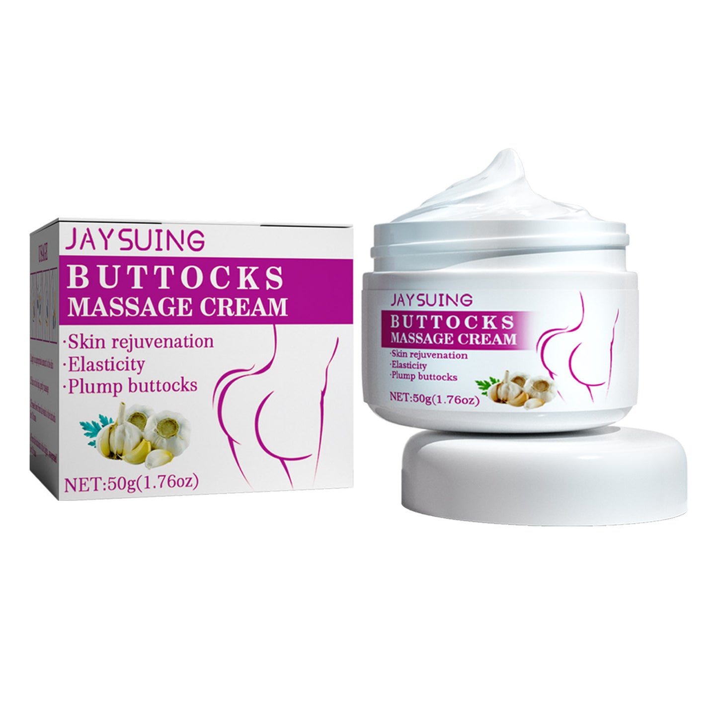 JAYSUING Buttocks Firming and Lifting Peach Booty Cream 50g