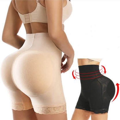 High-Waisted, Lace, Butt-Lifting Body Shaper