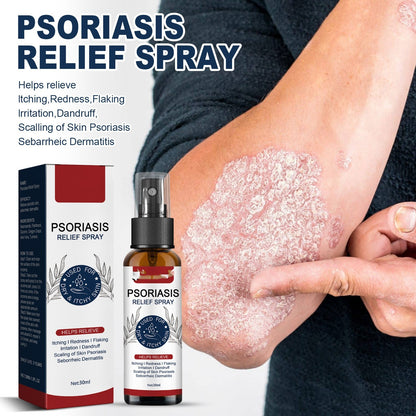 Spray para aliviar la psoriasis de KENANLAN, tratamiento contra el sarpullido y el enrojecimiento