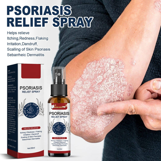 KENANLAN Psoriasis Relief Spray, Anti-Rash & Redness Treatment