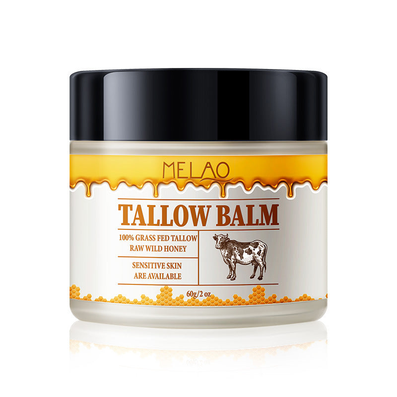 MELAO Tallow Balm Youth Elixir - Crema hidratante antiarrugas para pieles grasas, 60 g