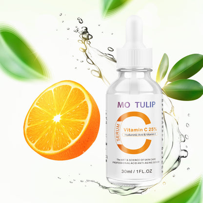 Suero facial reafirmante y antiarrugas con retinol y vitamina C de MO TULIP