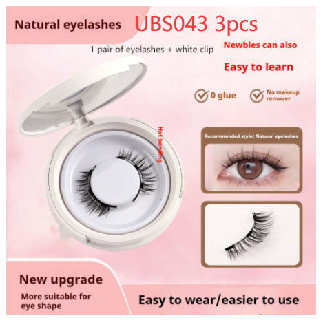 Magnetic Attraction False Eyelashes with Magnetic Clip for a Natural Look