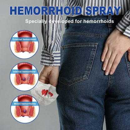 SOOTH MOON Herbal Hemorrhoids Capsule Repair And Relieve Itching