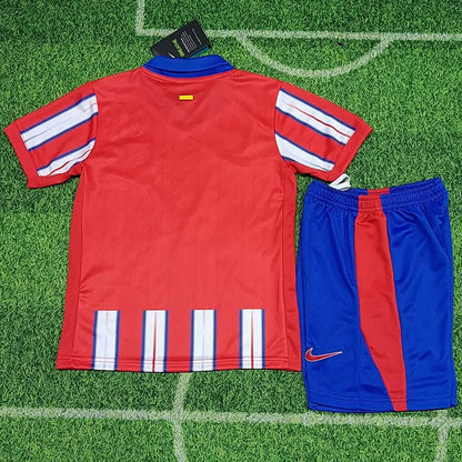 2024-25 A. Madrid Home Kids Soccer Jersey Suit