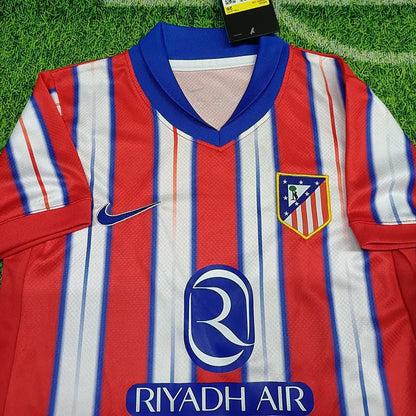 2024-25 A. Madrid Home Kids Soccer Jersey Suit