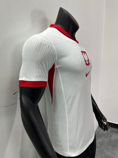 2024-25 Poland Home Player Version Soccer Jersey