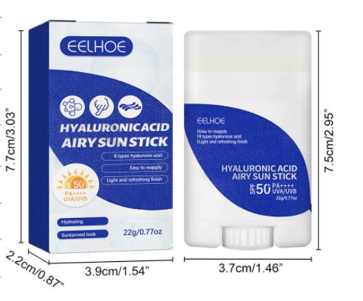 EELHOE Lightweight and Soothing Moisturizing Water-Resistant Hyaluronic Acid Sunscreen SPF 50+ Buy 3 Pay for 2