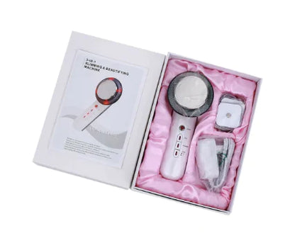 6-in-1 EMS Body Slimming Massager: RF Ultrasonic Cavitation & Anti-Cellulite Fat Burner