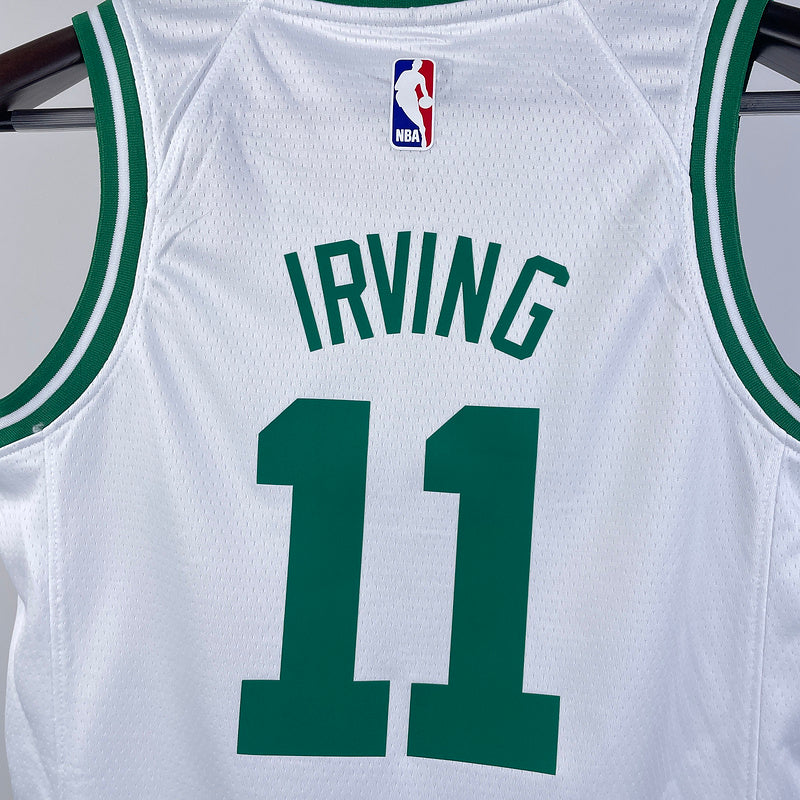 Boston Celtics IRVING #11 White Kids NBA Jersey