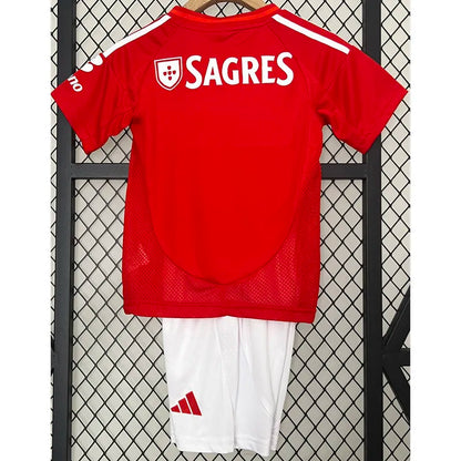 2024-25 Benfica Home Kids Soccer Jersey