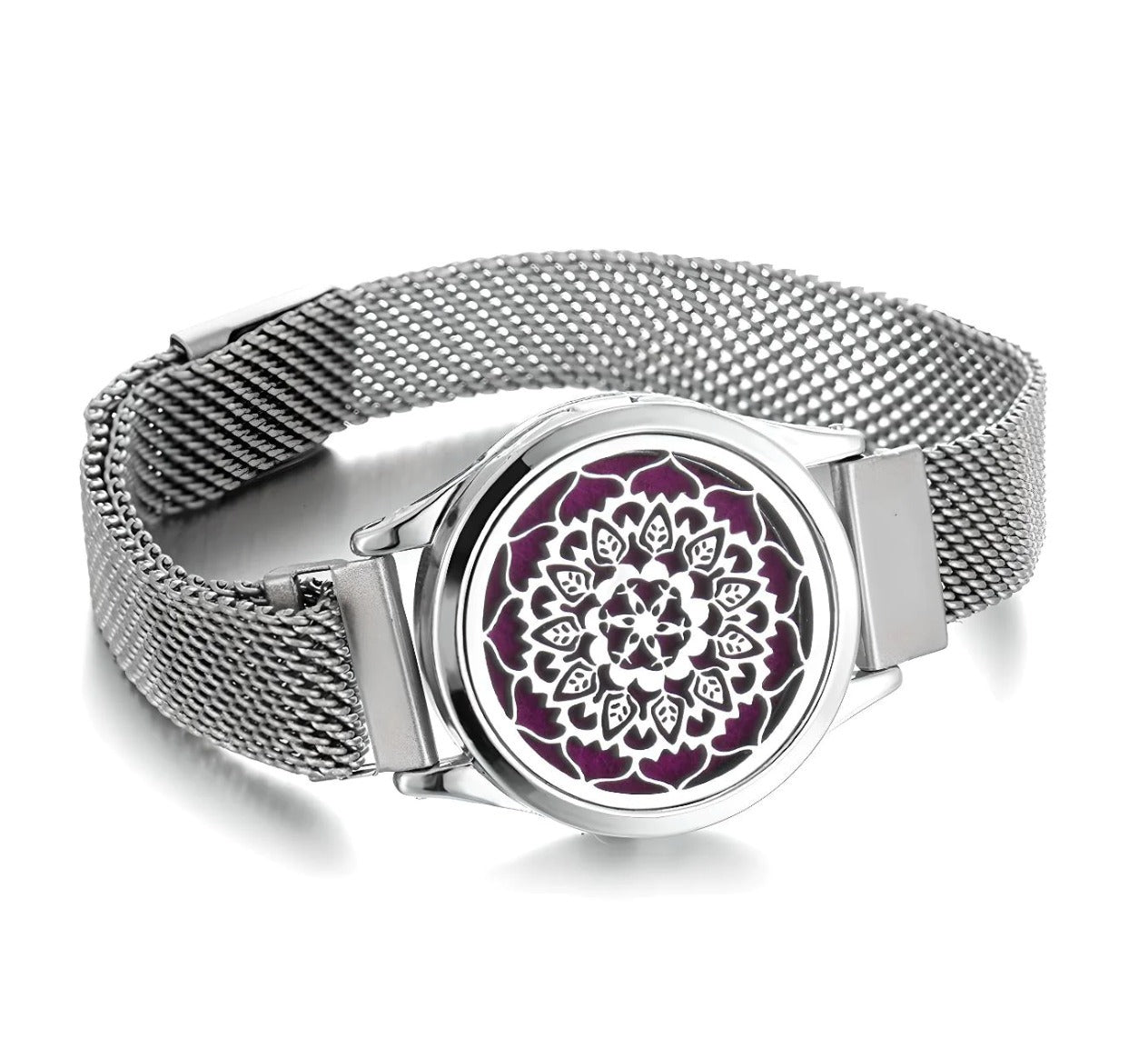 Stainless Steel Aromatherapy Bracelet Perfume Diffuser