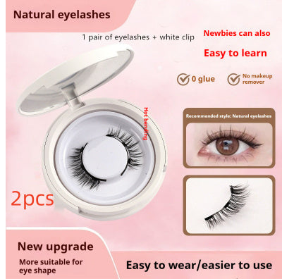 Magnetic Attraction False Eyelashes with Magnetic Clip for a Natural Look