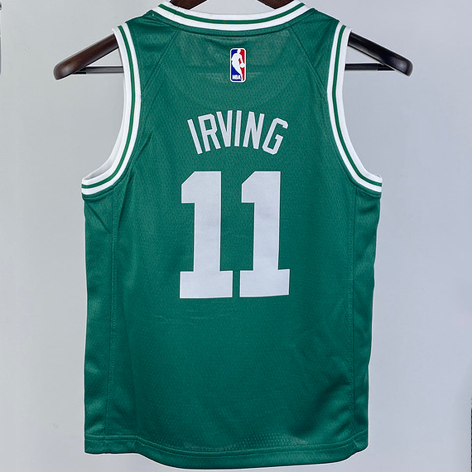 Celtics IRVING #11 Green Kids NBA Jersey