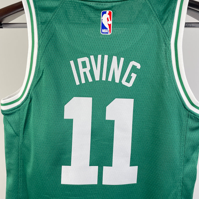 Celtics IRVING #11 Green Kids NBA Jersey