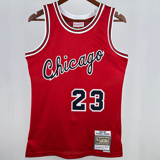 1984/1985 Bulls JORDAN #23 Red Retro NBA Jerseys