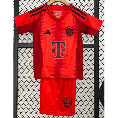 2024-25 Bayern Home Kids Soccer Jersey Suit