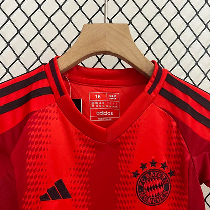 2024-25 Bayern Home Kids Soccer Jersey Suit