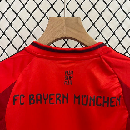 2024-25 Bayern Home Kids Soccer Jersey Suit