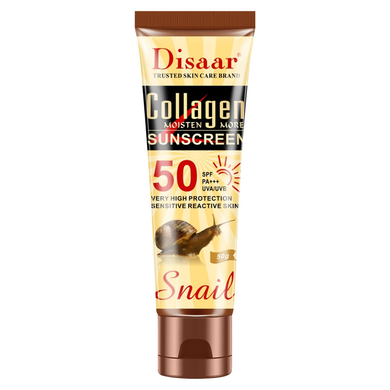 DISAAR Anti UV Collagen Effect Sunscreen Cream 50G, SPF:50+ PA+++