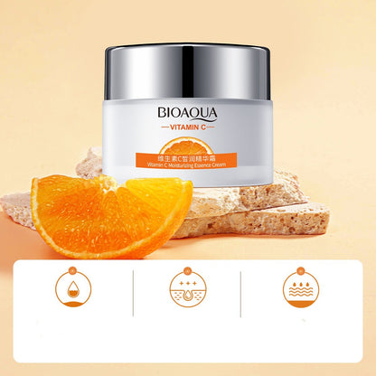 Crema facial hidratante y revitalizante con vitamina C BIOAQUA 50 g