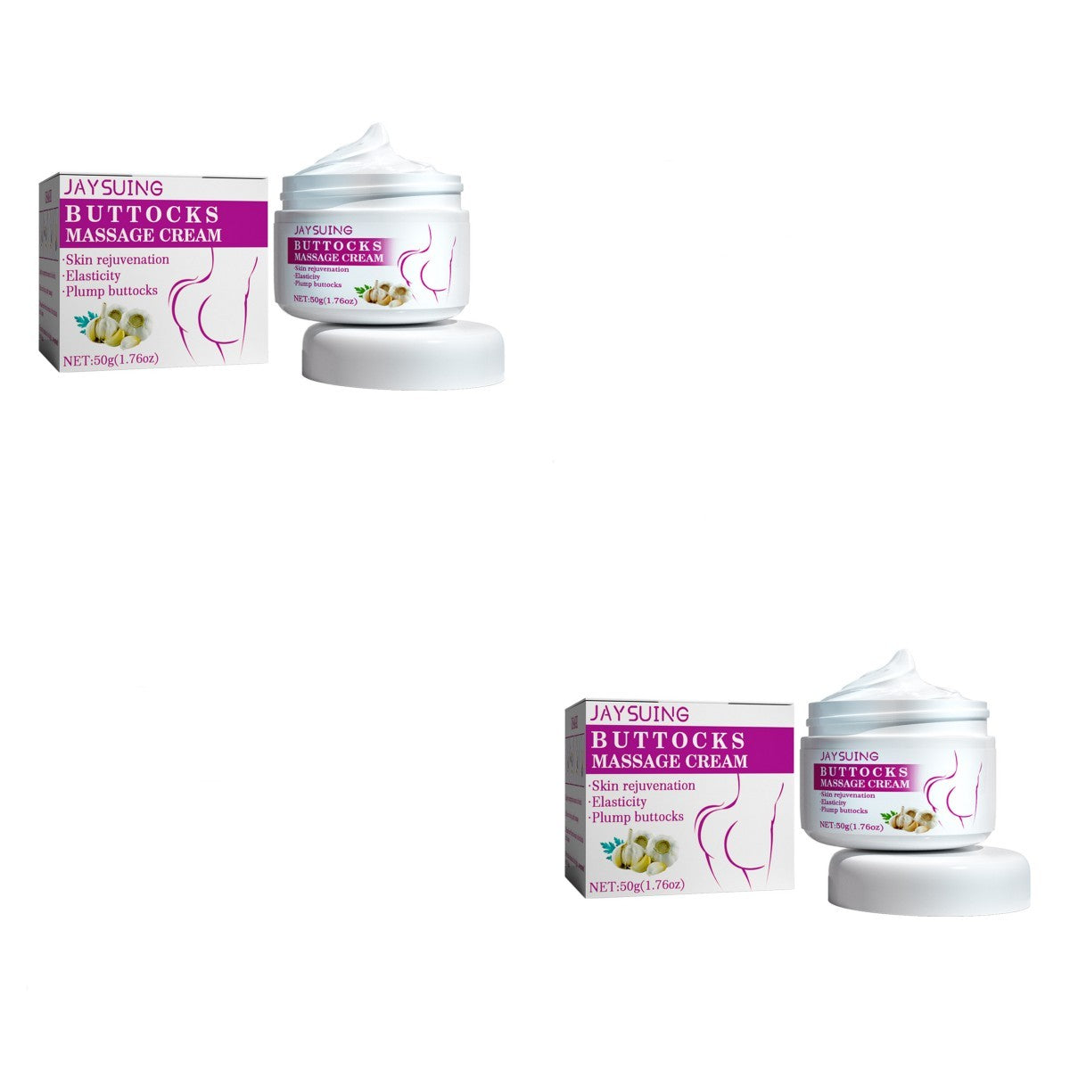 Crema reafirmante y reafirmante para glúteos con efecto melocotón de JAYSUING, 50 g