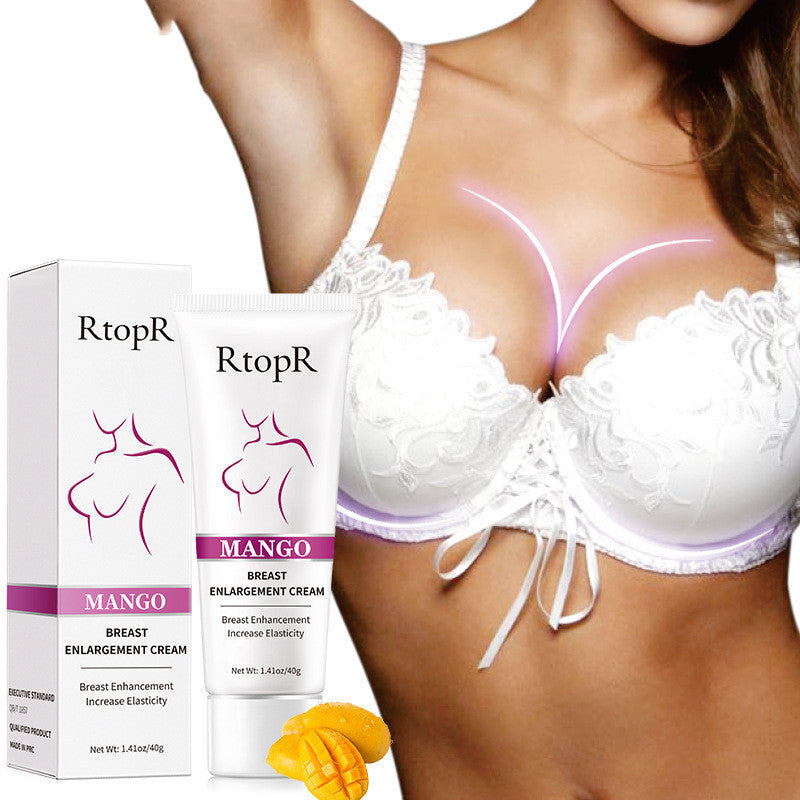 Crema reafirmante y nutritiva para el cuidado del pecho con aceite de mango RtopR 40 g