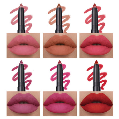 LANGMANNI Six-Piece Matte Lipstick Set