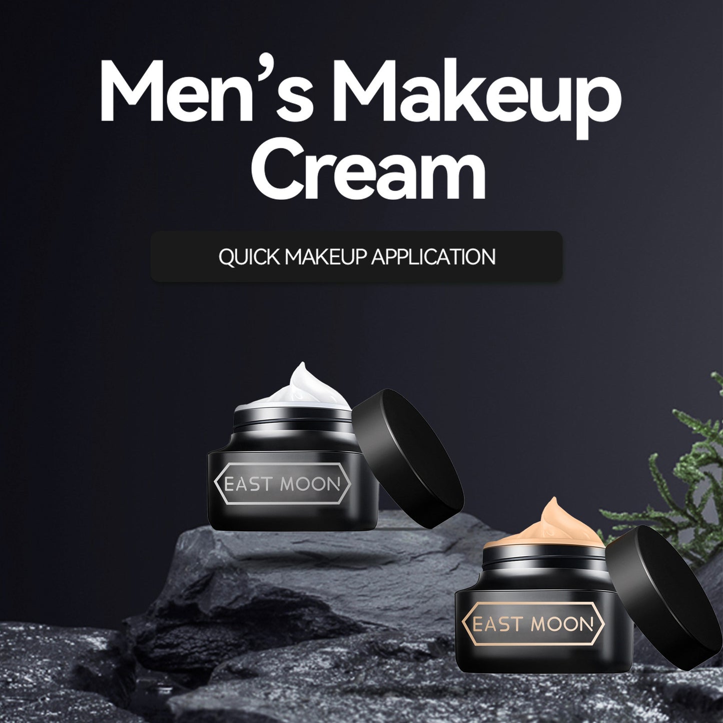 EAST MOON Men - Crema blanqueadora de piel y para cubrir cicatrices de acné