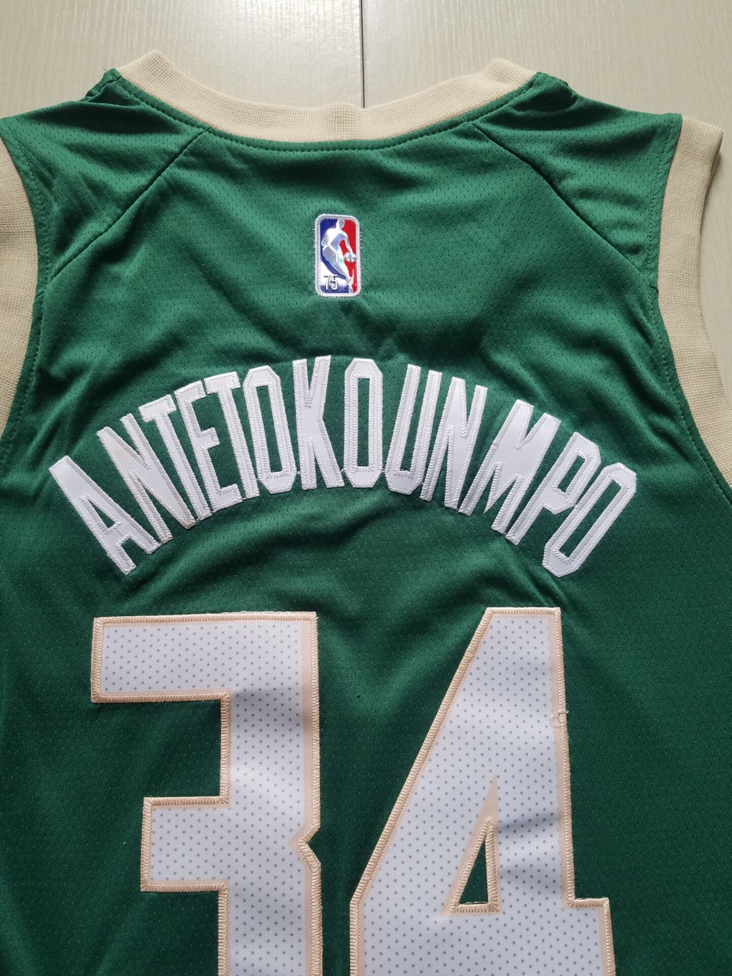 Milwaukee Bucks ANTETOKOUNMPO # 34 Green NBA Jerseys