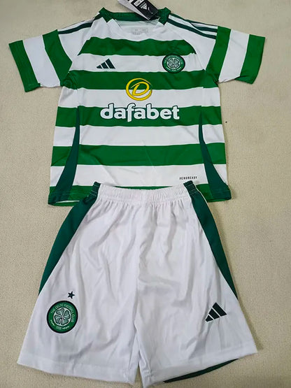 2024-25 Celtic Home Kids Soccer Jersey