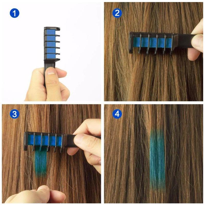 Disposable Temporary Mini Hair Color Dye Set