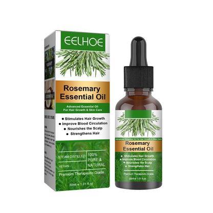 EELHOE Rosemary Hair Care Essential Oil - Hair Growth Enhancer & Anti-Hair Loss Treatment, Nourishing Scalp and Roots