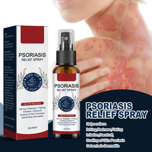 Spray reparador de la piel y alivia eficazmente la picazón de la psoriasis a base de piel de becerro de KENANLAN