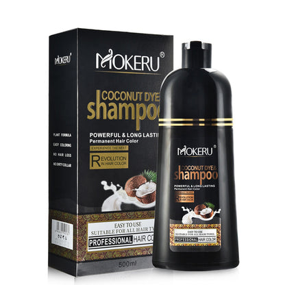 MOKEREU Natural Coconut Oil Infused Hair Dye 500ml