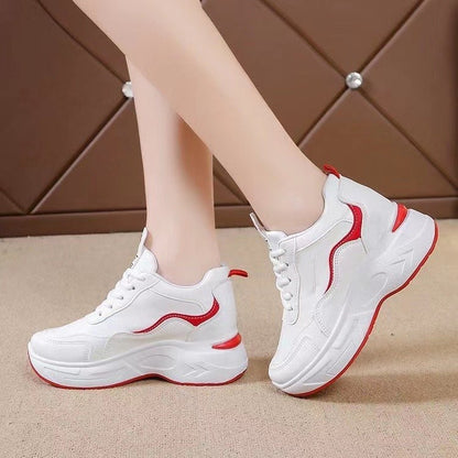 Round Toe High-Top Stylish Women's Sneakers