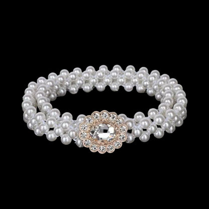 Elegant Design White Pearl Waist Chain