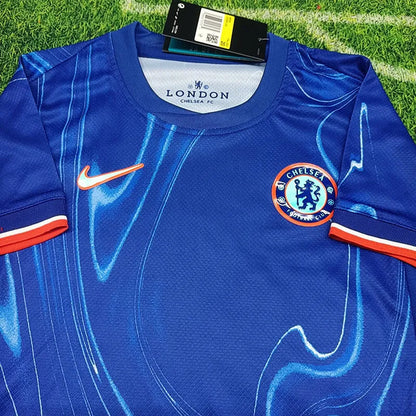 2024-25 Chelsea Home Kids Soccer Jersey Suit