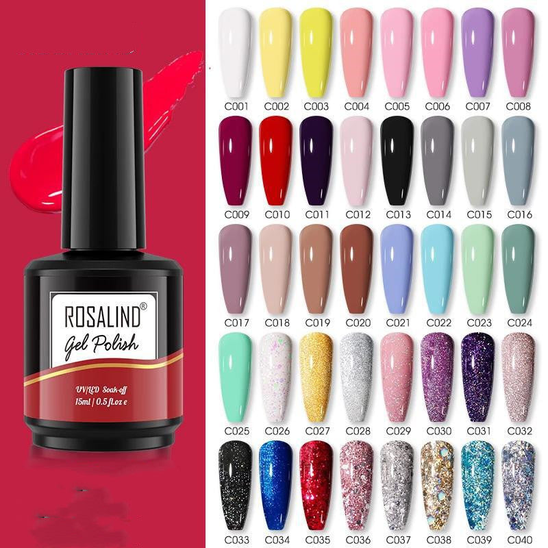 ROSALIND OJE New Plant Gel Nail Polish 15ml