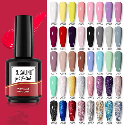 ROSALIND OJE New Plant Gel Nail Polish 15ml