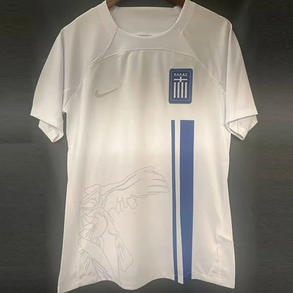 2024-25 Greece White Special Edition Fans Soccer Jersey