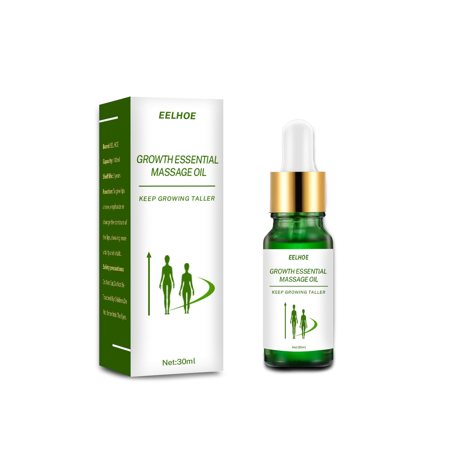 EELHOE Growth Massage Oil for Supporting Bone Health and Growth, Promoting Height Increase