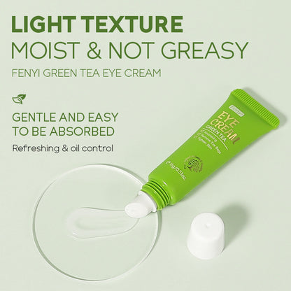 FENYI Korean Cosmetics Anti-Wrinkle Green Tea Eye Cream